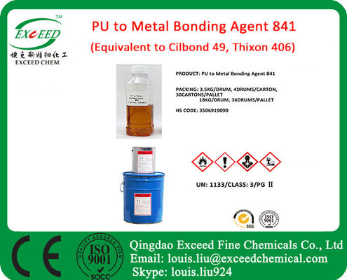 PU to Metal Bonding Agent 841 Replacement of Cilbond 49 Thixon 406